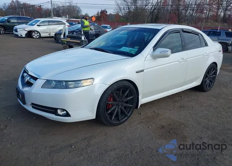 2007 Acura Tl Type S из США, поврежденный, VIN 19UUA76537A033624
